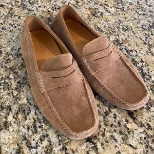 Banana Republic Tan Suede Driver Shoes 👞